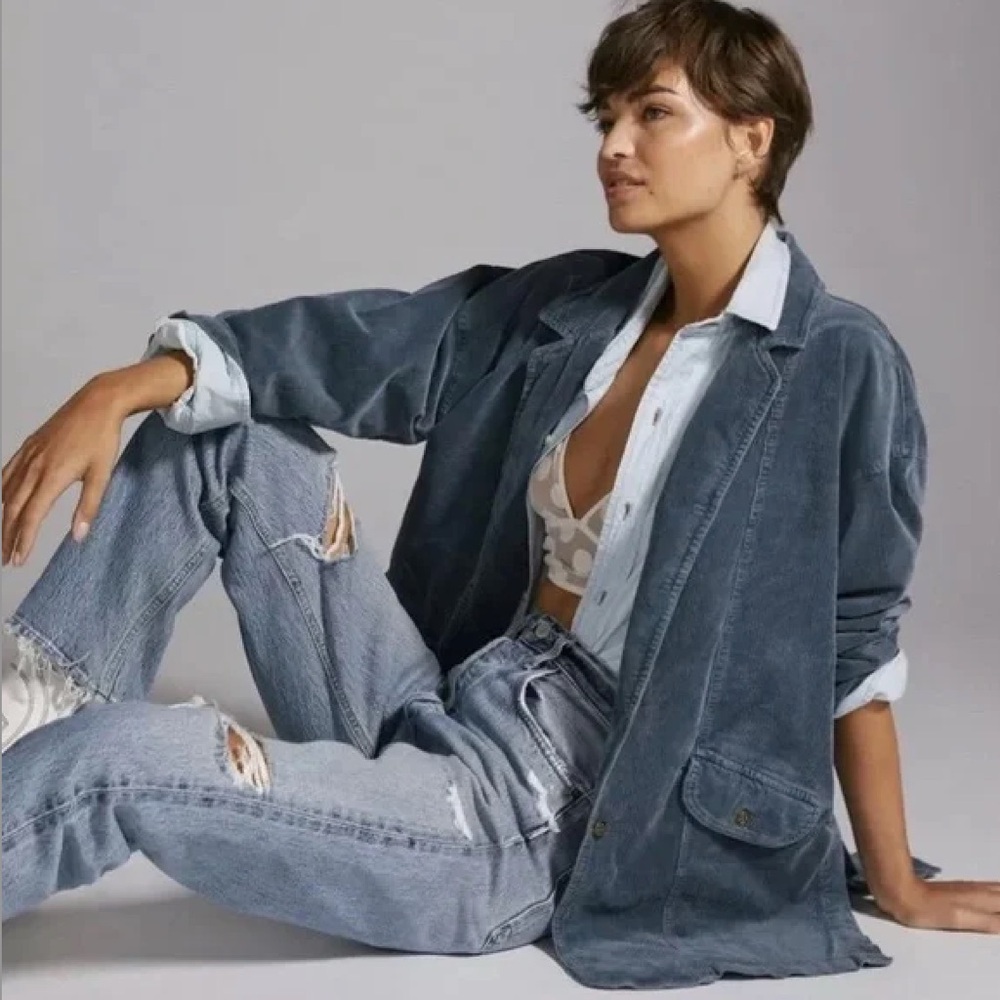 Pilcro Light Blue Boyfriend Jeans